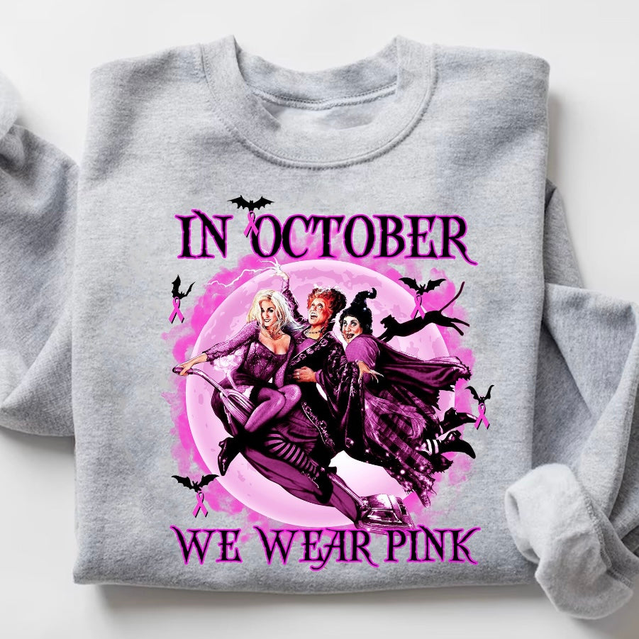 In October we wear Pink