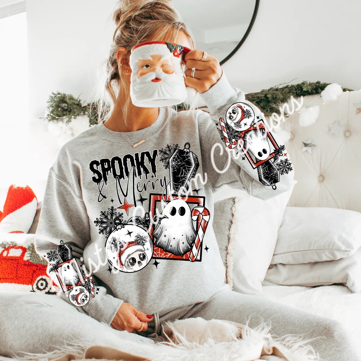 Spooky & Merry w/ sleeve option