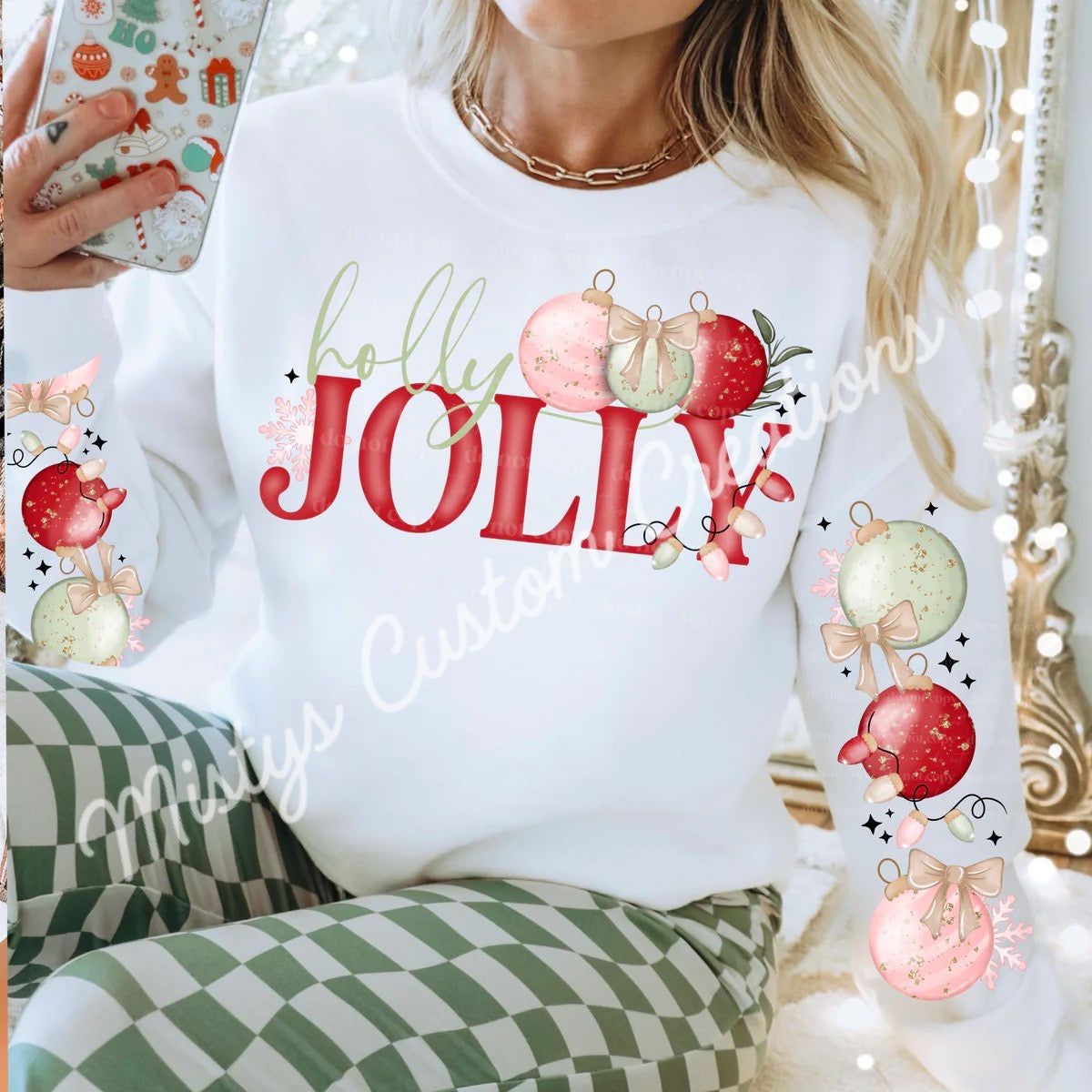 Holly Jolly w/ sleeve option