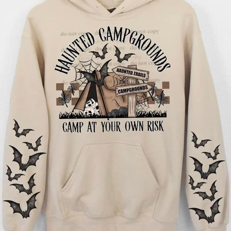 Haunted Campground w/ sleeve option