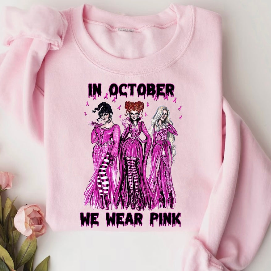 In October we wear Pink