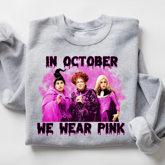 In October we wear Pink