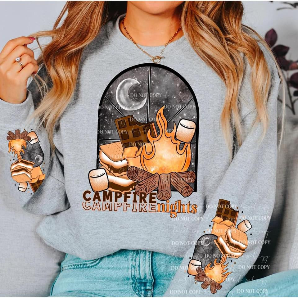 Campfire nights with sleeve option