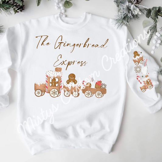 Gingerbread express w/ sleeve options