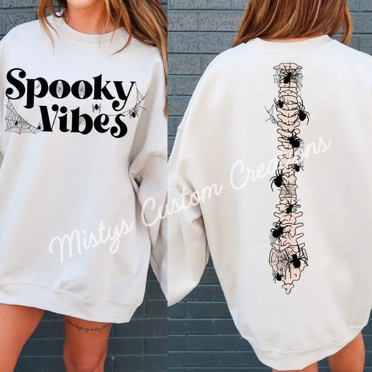 Spooky vibes with spine