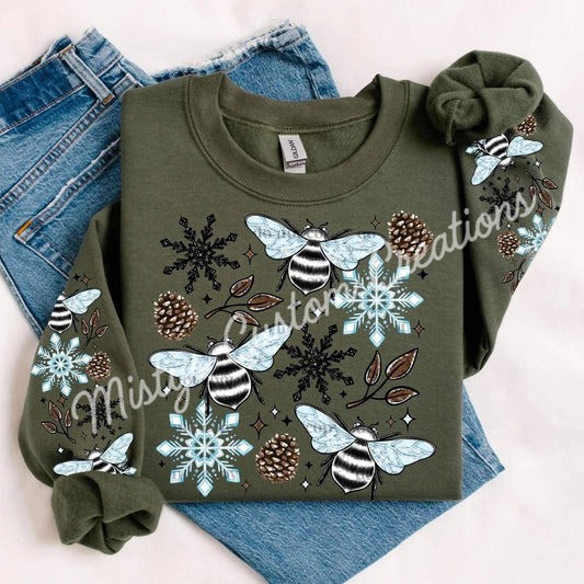 Winter bees w/sleeve options