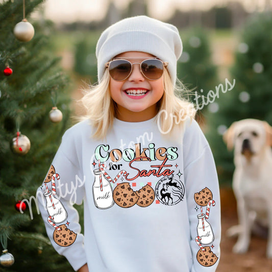 Cookies for Santa w/sleeve options