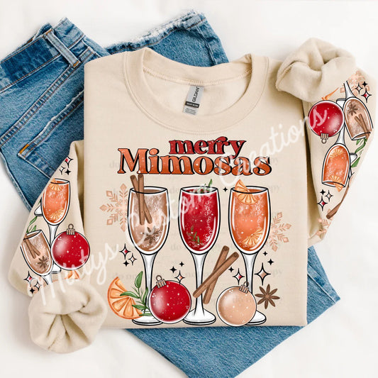 Merry Mimosas w/ sleeve option